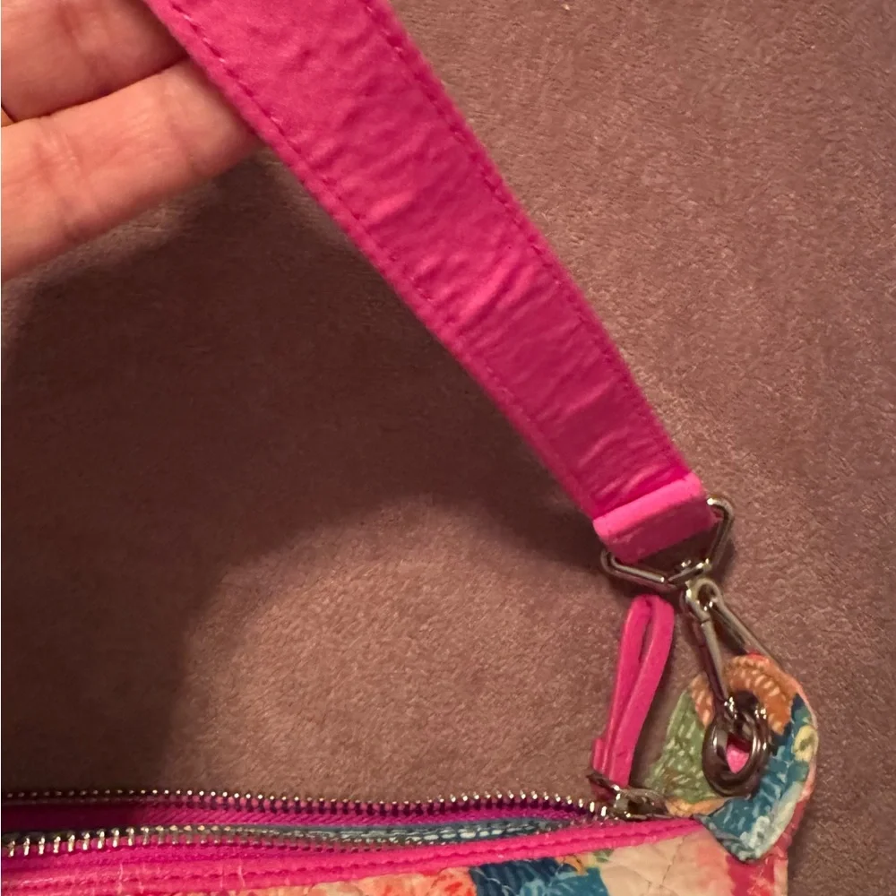 Vera Bradley Carson Floral Mini Hobo Crossbody Bag - Picture 13 of 16